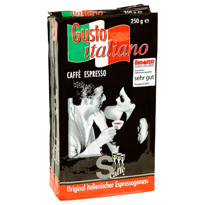 Gusto Italiano Espresso Gemahlen 250g